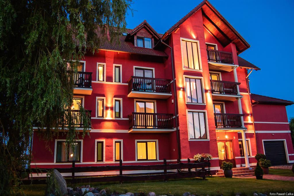 Willa Karmazynowa Przystan Międzywodzie Exterior foto